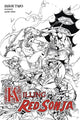 KILLING RED SONJA #2 7 COPY CASTRO B&W FOC INCV