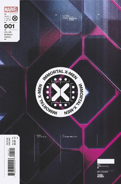 IMMORTAL X-MEN (2022) #1 1:10 MULLER DESIGN VAR