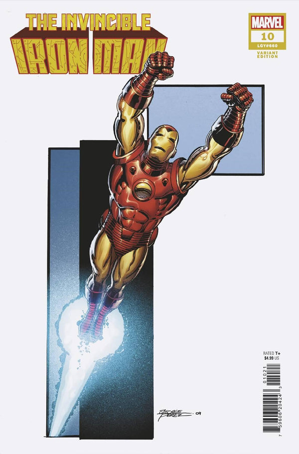 INVINCIBLE IRON MAN VOL 4 (2022) #10 GEORGE PEREZ VAR