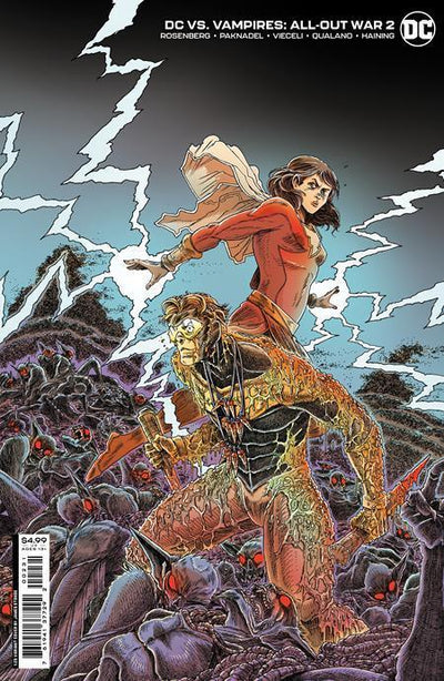 DC VS VAMPIRES ALL-OUT WAR #2 CVR C INC 1:25 JAMES STOKOE CARD STOCK VAR