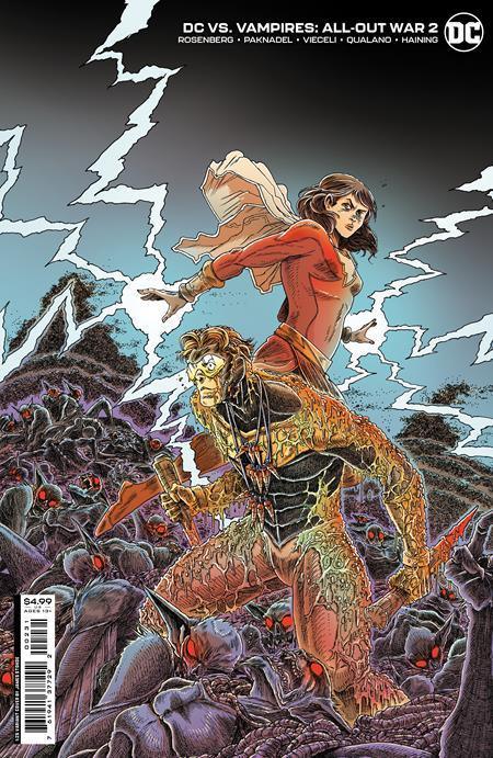 DC VS VAMPIRES ALL-OUT WAR #2 CVR C INC 1:25 JAMES STOKOE CARD STOCK VAR