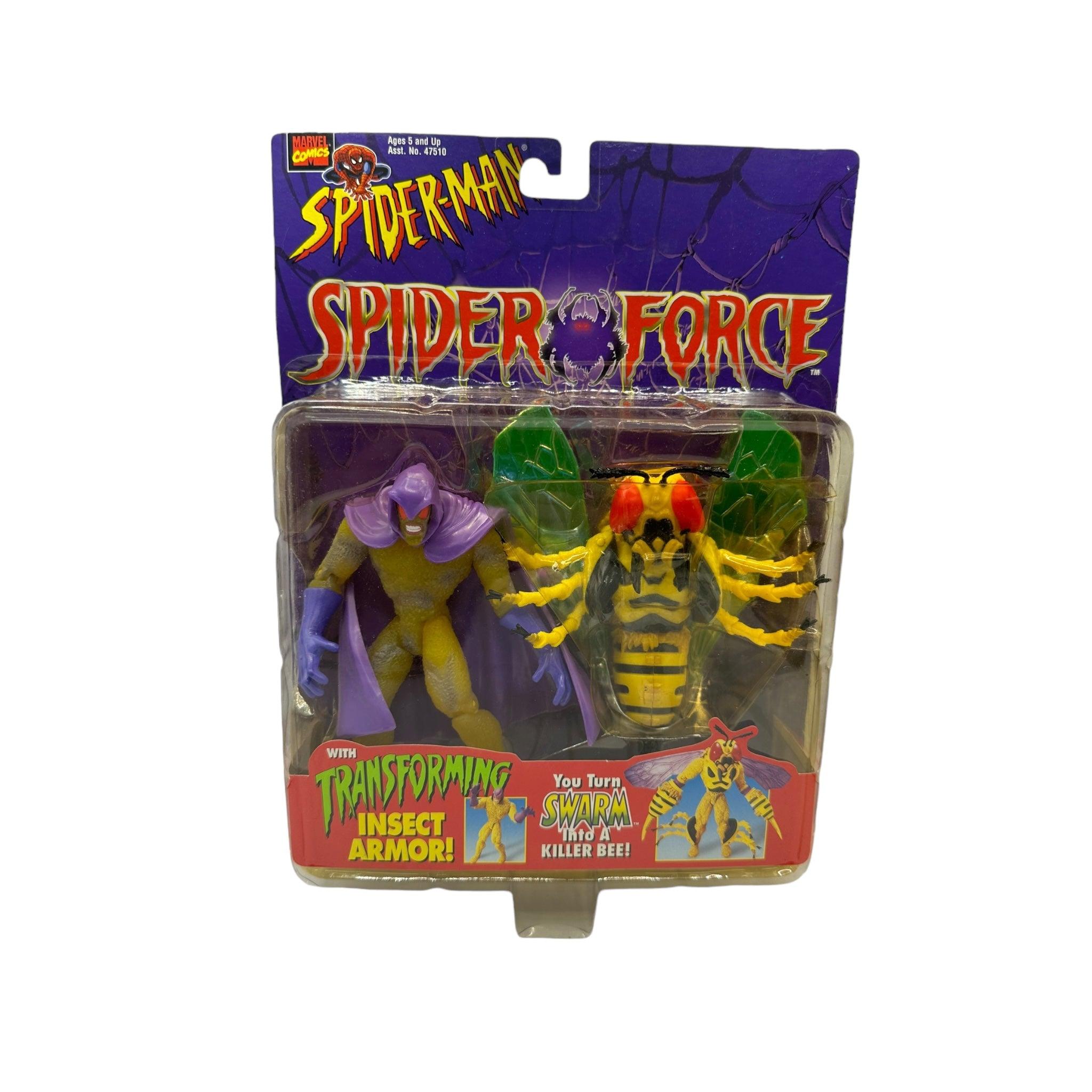 1997 TOYBIZ SPIDER-MAN SPIDER FORCE SWARM AF - Kings Comics