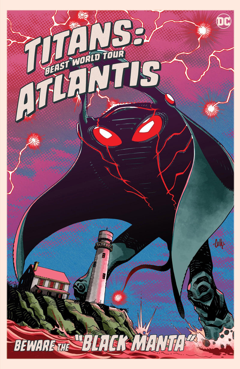 TITANS BEAST WORLD TOUR ATLANTIS (2023) #1 (ONE SHOT) CVR C CULLY HAMNER CARD STOCK VAR