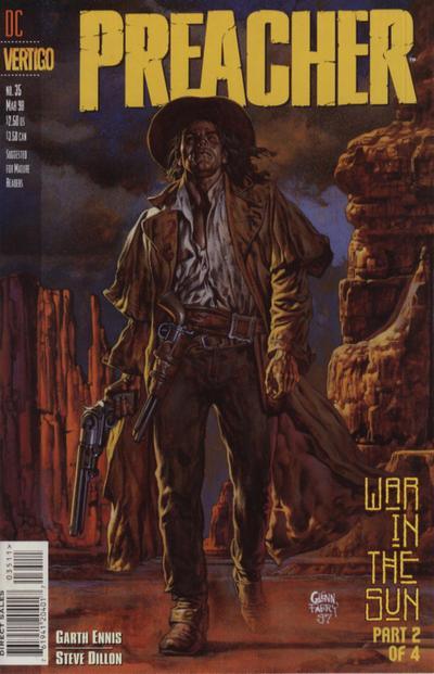 PREACHER (1995) WAR IN THE SUN - SET OF SEVEN - Kings Comics
