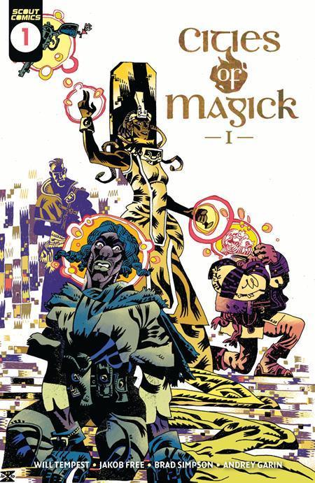 CITIES OF MAGICK #1 CVR B 10 COPY TRAKHANOV UNLOCK VAR - Kings Comics