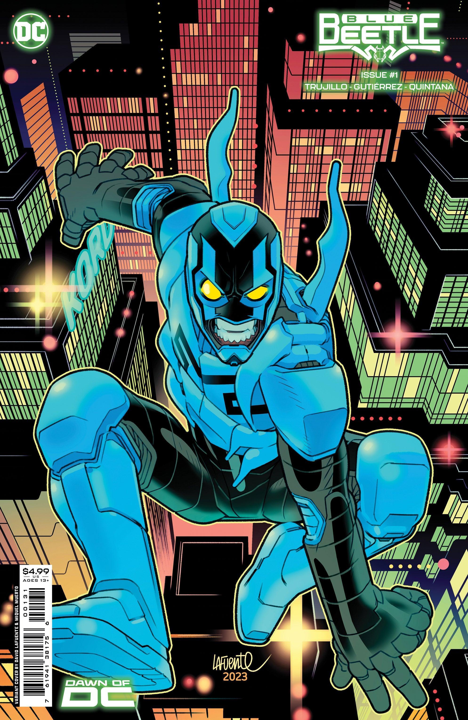 BLUE BEETLE VOL 5 (2023) #1 CVR B DAVID LAFUENTE CARD STOCK VAR - Kings Comics