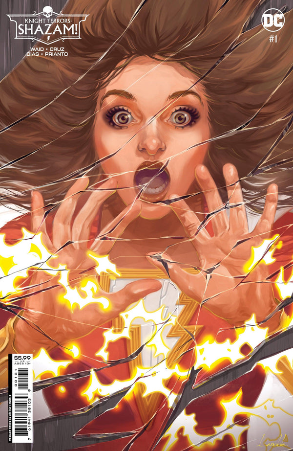 KNIGHT TERRORS SHAZAM (2023) #1 CVR C HELENE LENOBLE CARD STOCK VAR