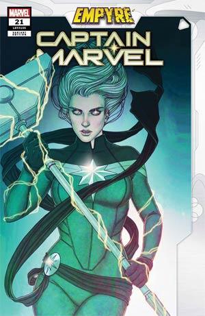 CAPTAIN MARVEL VOL 9 (2019) #21 FRISON EMPYRE VAR