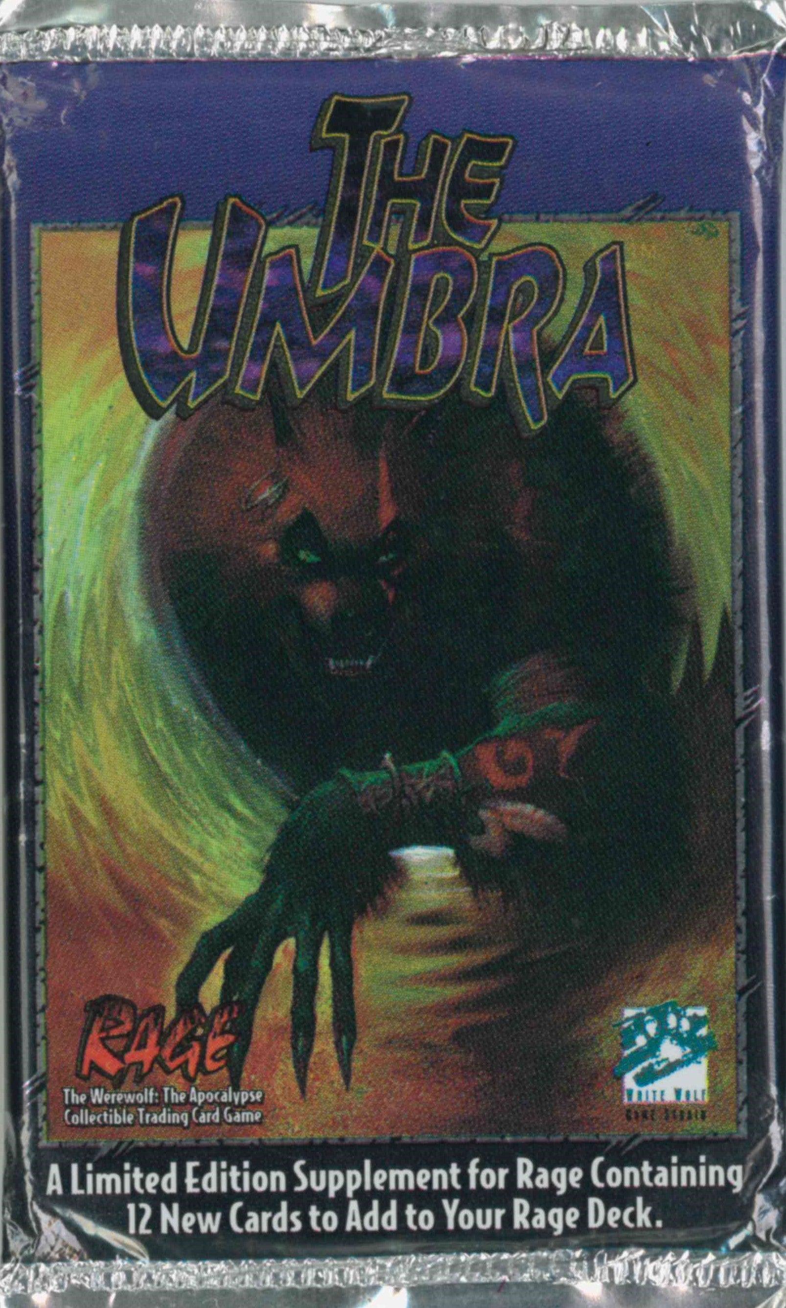 1995 THE UMBRA RAGE THE APOCALYPSE CARD PACK - Kings Comics