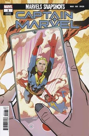 CAPTAIN MARVEL MARVELS SNAPSHOTS #1 ROE VAR - Kings Comics