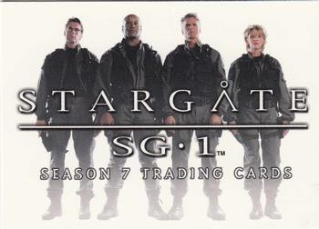 STARGATE SG-1 SEASON 7 BASE CARD SET - Kings Comics