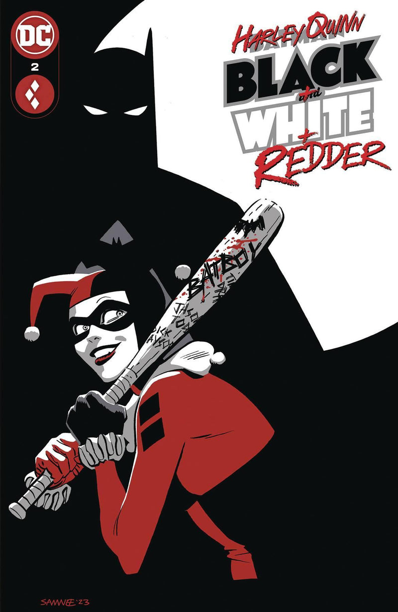 HARLEY QUINN BLACK WHITE REDDER (2023) #2 CVR A CHRIS SAMNEE