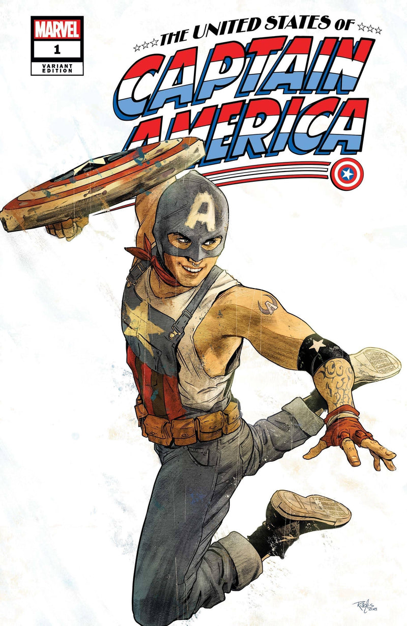 UNITED STATES CAPTAIN AMERICA #1 ROBLES VAR