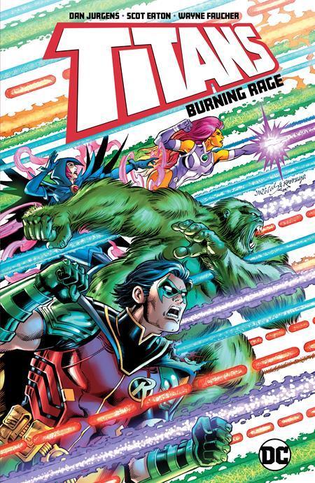 TITANS BURNING RAGE TP - Kings Comics