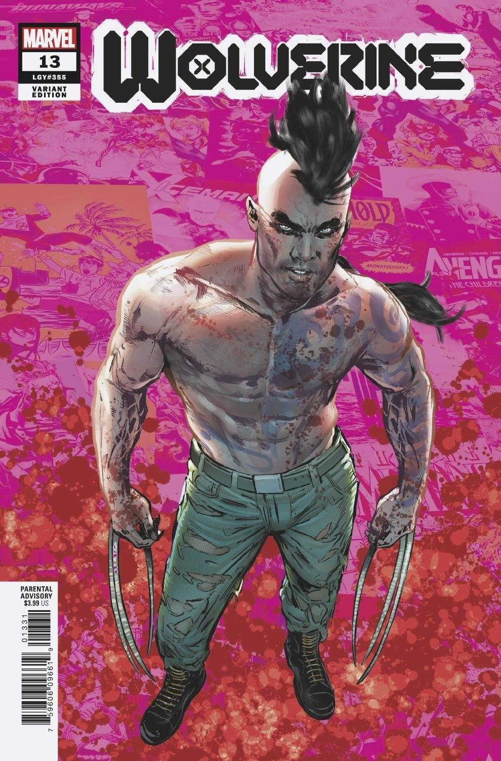 WOLVERINE VOL 6 (2020) #13 JIMENEZ PRIDE MONTH VAR GALA - Kings Comics