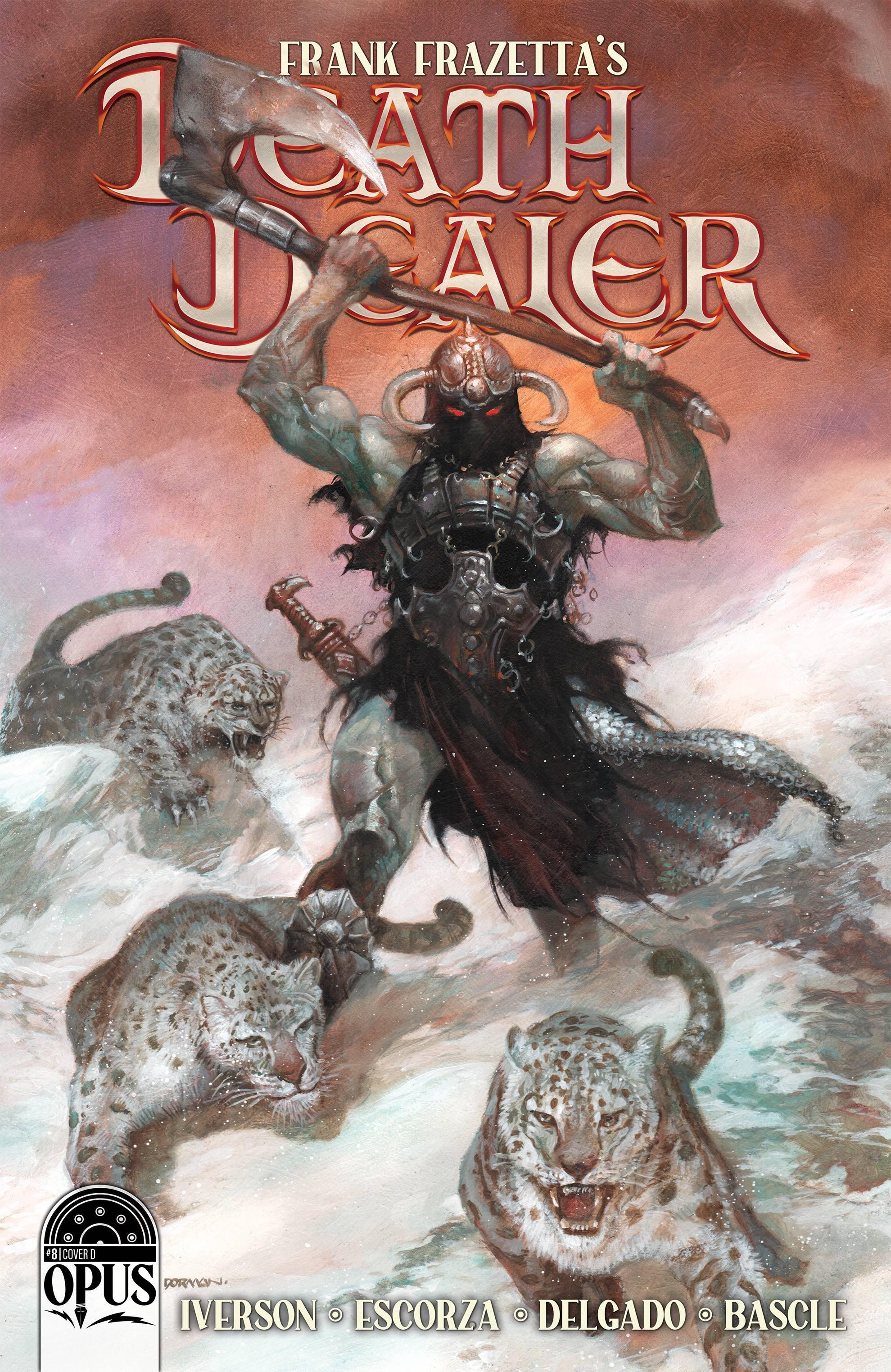 FRANK FRAZETTA DEATH DEALER VOL 2 #8 CVR D 10 COPY INCV DORMAN - Kings Comics