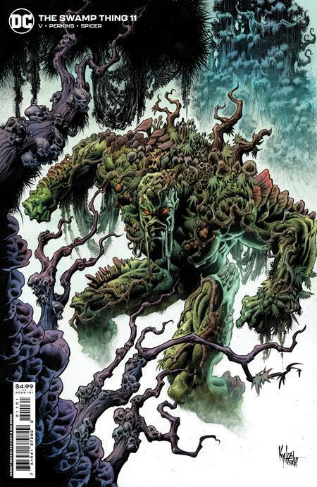 SWAMP THING VOL 7 #11 CVR C INC 1:25 KYLE HOTZ CARD STOCK VAR - Kings Comics