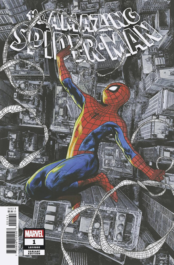 AMAZING SPIDER-MAN (2022) #1 25 COPY CHAREST VAR