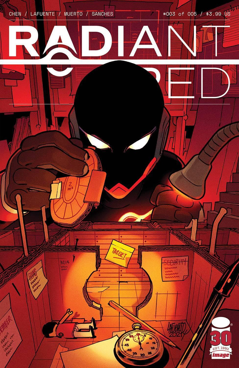 RADIANT RED #3 CVR A LAFUENTE & MUERTO