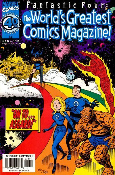 FANTASTIC FOUR THE WORLD'S GREATEST COMIC MAGAZINE #10