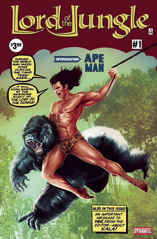 LORD OF THE JUNGLE VOL 2 (2022) #1 CVR R FOC BONUS MAINE AF #15 HOMAGE