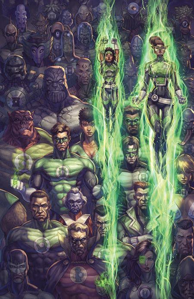 GREEN LANTERN (2021) #9 CVR B ALAN QUAH CARD STOCK VAR