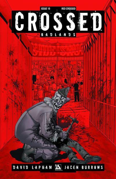 CROSSED BADLANDS #10 INCENTIVE RED CROSSED VARIANT COVER - Kings Comics