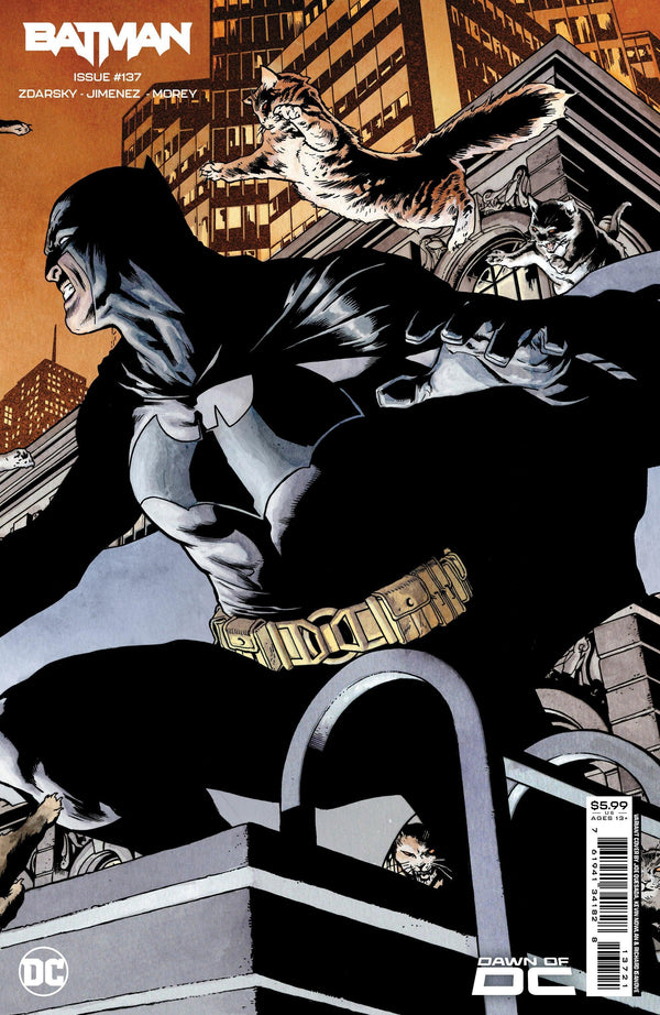 BATMAN (2016) #137 CVR B JOE QUESADA CONNECTING CARD STOCK VAR (BATMAN CATWOMAN THE GOTHAM WAR)