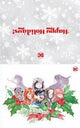 TITANS VOL 4 (2023) #5 CVR D DUSTIN NGUYEN DC HOLIDAY CARD SPECIAL EDITION VAR