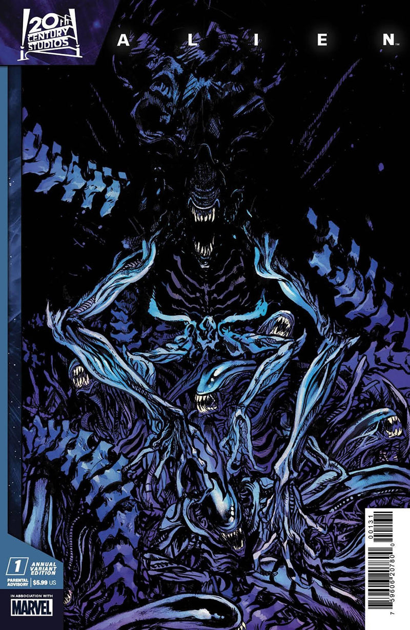 ALIEN VOL 3 (2023) ANNUAL #1 DANIEL WARREN JOHNSON VAR