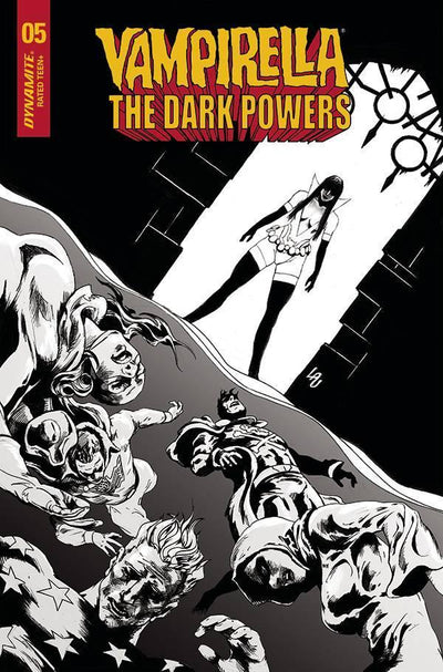 VAMPIRELLA DARK POWERS #5 10 COPY LAU B&W INCV