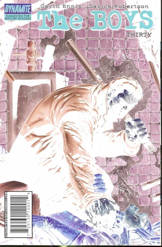 BOYS #30 25 COPY JIM LEE NEGATIVE ART INCENTIVE COVER