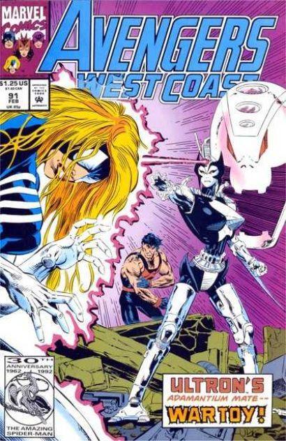 AVENGERS WEST COAST #91 - Kings Comics