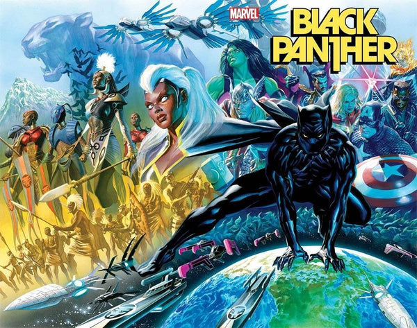 BLACK PANTHER VOL 8 #1 ALEX ROSS FOLDED PROMO POSTER