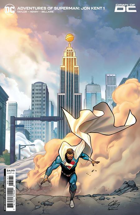 ADVENTURES OF SUPERMAN JON KENT (2023) #1 CVR F CLAYTON HENRY CARD STOCK VAR