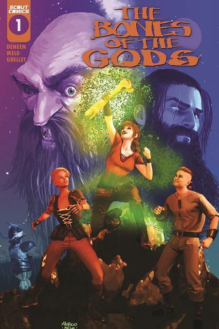 BONES OF THE GODS (2022) #1 CVR B 10 COPY MAURICIO MELO UNLOCK VAR - Kings Comics