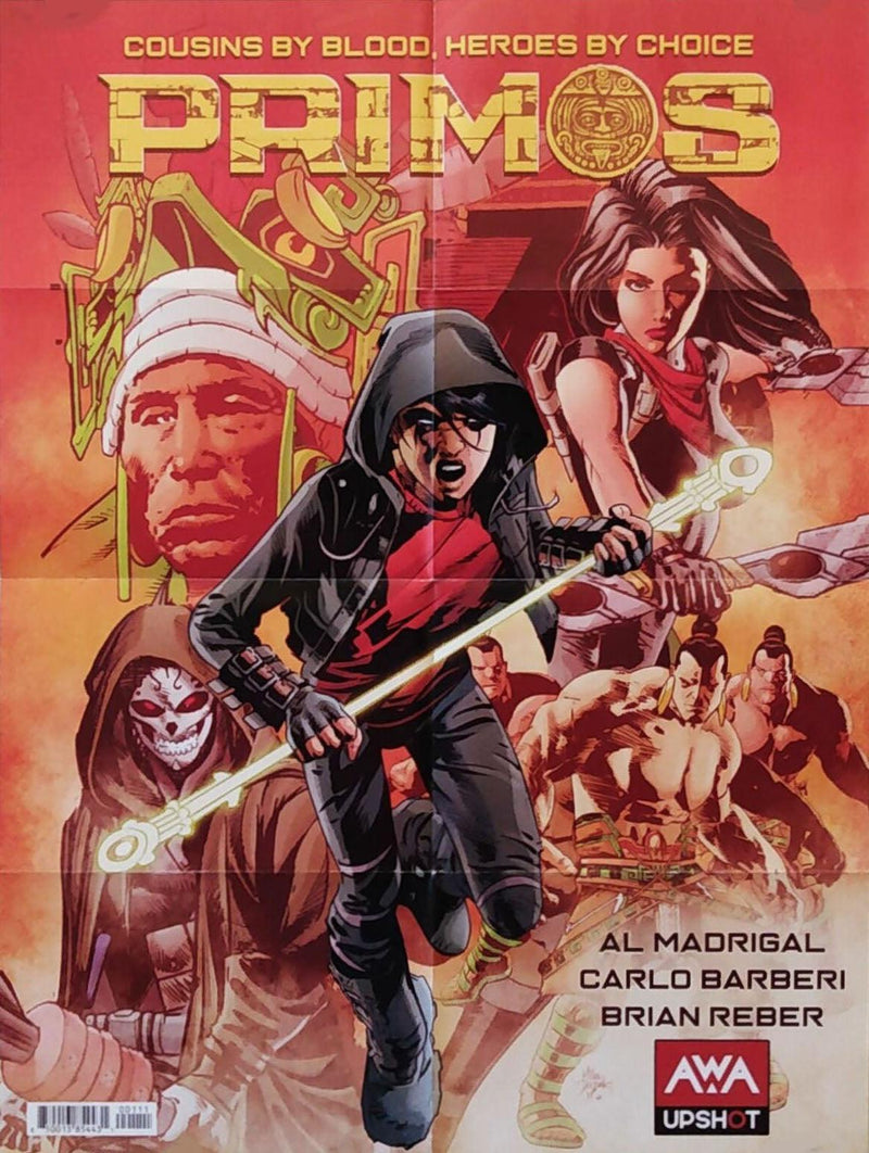 PRIMOS #1 MIKE DEODATO JR DOUBLE SIDED FOLDED PROMO POSTER