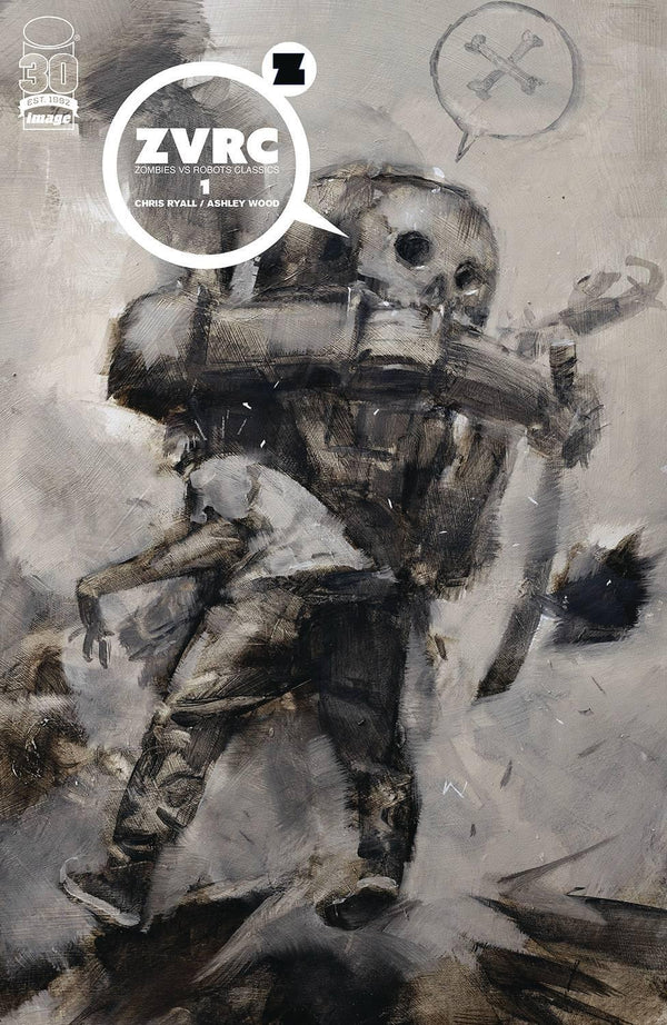 ZVRC ZOMBIES VS ROBOTS CLASSIC #1 CVR B WOOD
