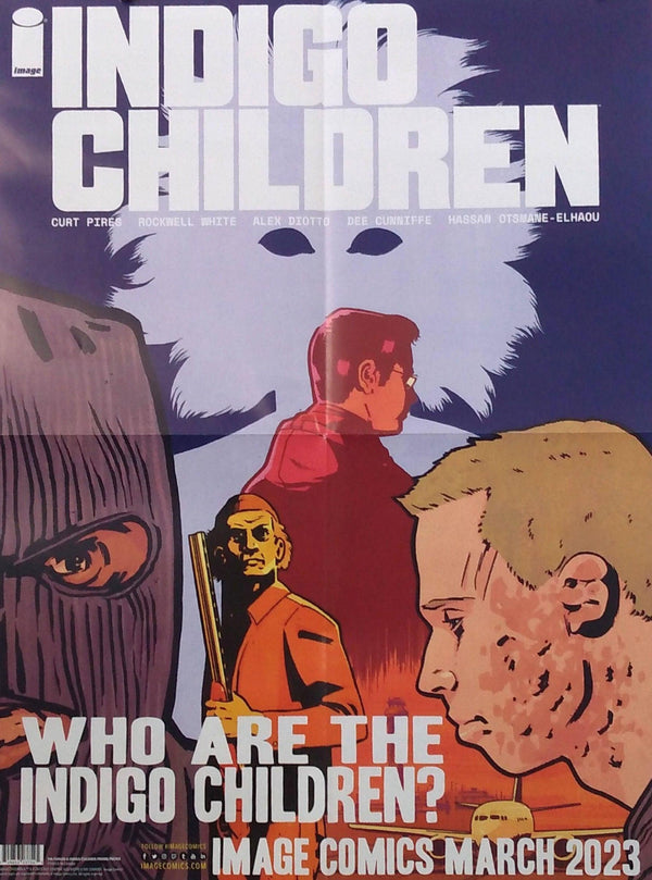 THE FORGED / INDIGO CHILDREN DOUBLE SIDED FOLDED PROMO POSTER