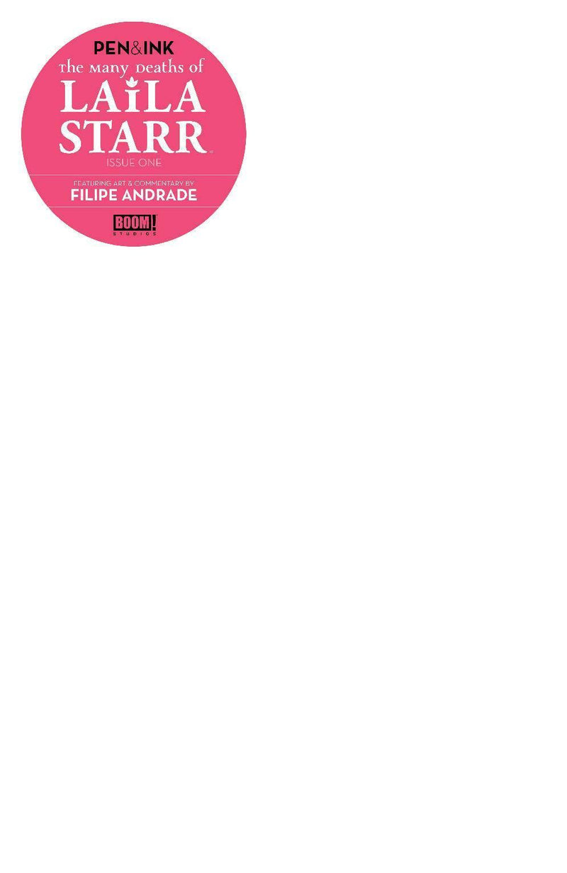 MANY DEATHS OF LAILA STARR PEN & INK (2023) #1 CVR C BLANK SKETCH VAR