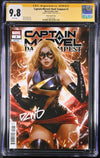 CGC CAPTAIN MARVEL DARK TEMPEST #1 CHEW VARIANT (9.8) SIGNATURE SERIES - SIGNED BY DERRICK CHEW