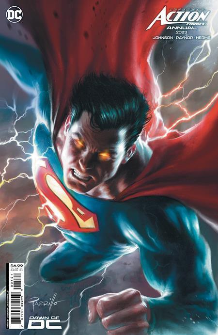 ACTION COMICS VOL 2 (2011) 2023 ANNUAL #1 (ONE SHOT) CVR B LUCIO PARRILLO CARD STOCK VAR - Kings Comics