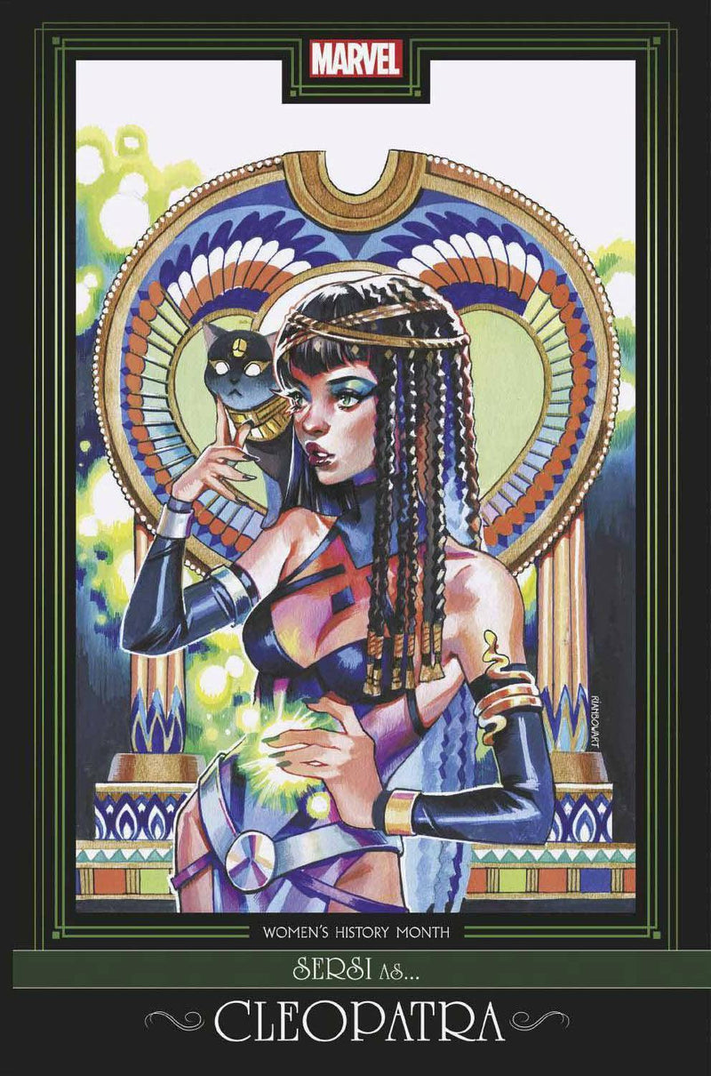 ETERNALS VOL 5 #10 GONZALES WOMENS HISTORY VAR