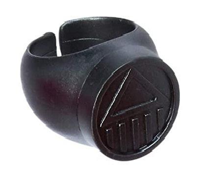 BLACKEST NIGHT (2009) PROMOTIONAL BLACK LANTERN RING