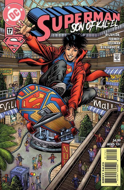 SUPERMAN SON OF KAL-EL #17 CVR C STEVEN BUTLER 90S COVER MONTH CARD STOCK VAR (KAL-EL RETURNS)