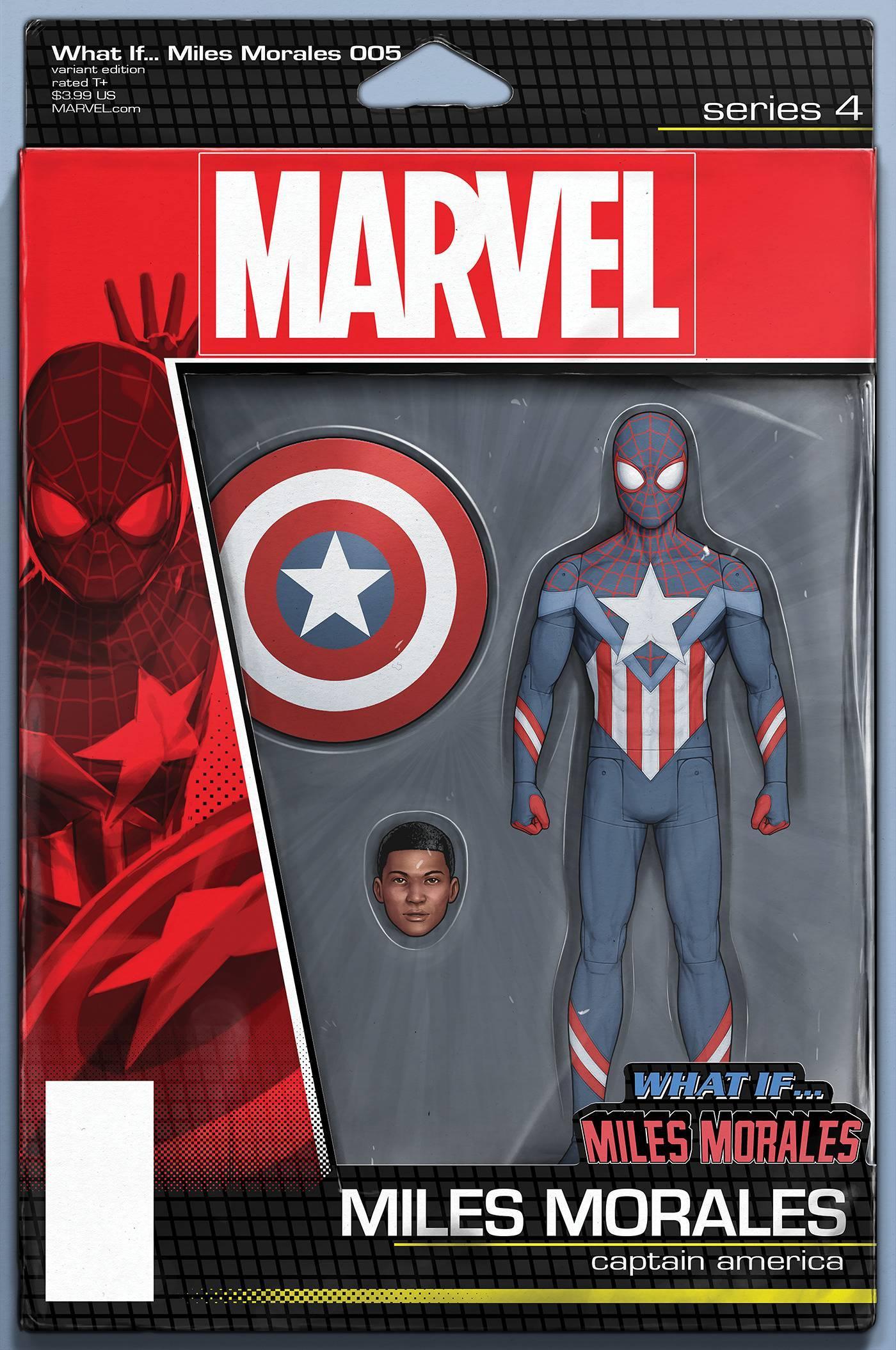 WHAT IF MILES MORALES #5 CHRISTOPHER ACTION FIG VAR - Kings Comics