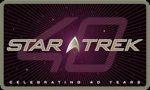 STAR TREK 40TH ANNIVERSARY BASE CARD SET