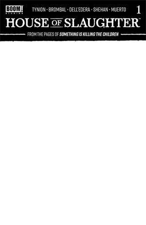 HOUSE OF SLAUGHTER (2021) #1 CVR D BLANK SKETCH VAR