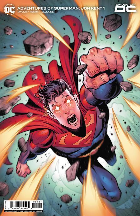 ADVENTURES OF SUPERMAN JON KENT (2023) #1 CVR I INC 1:25 JORDI TARRAGONA CARD STOCK VAR