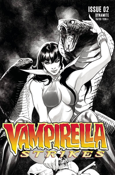 VAMPIRELLA STRIKES VOL 3 #2 CVR H 20 COPY INCV SEGOVIA B&W